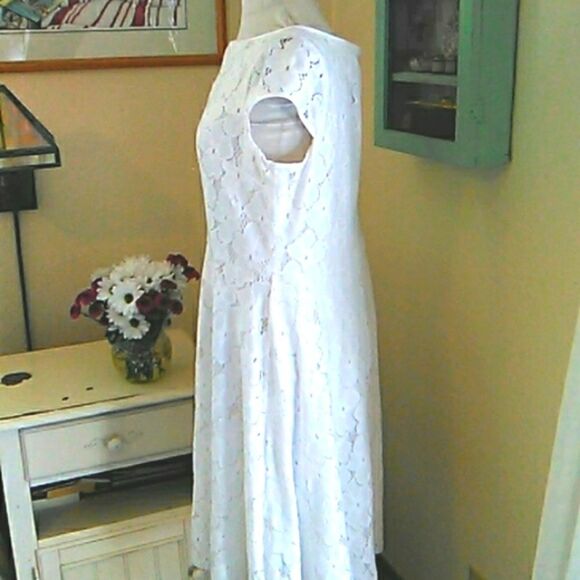 Black Label by Evan-Picone Lace Dress - Picture 5 of 12